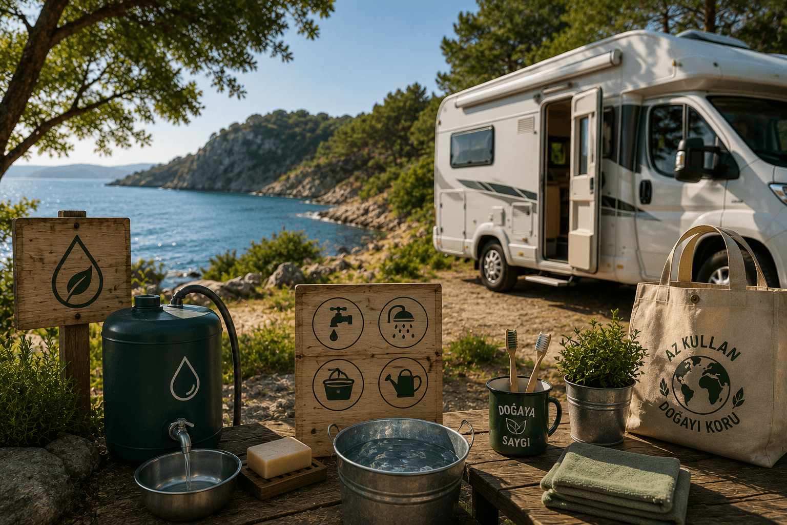 Karavan Tatilinde Su Tasarrufu ve Doğal Kaynak Kullanımı
